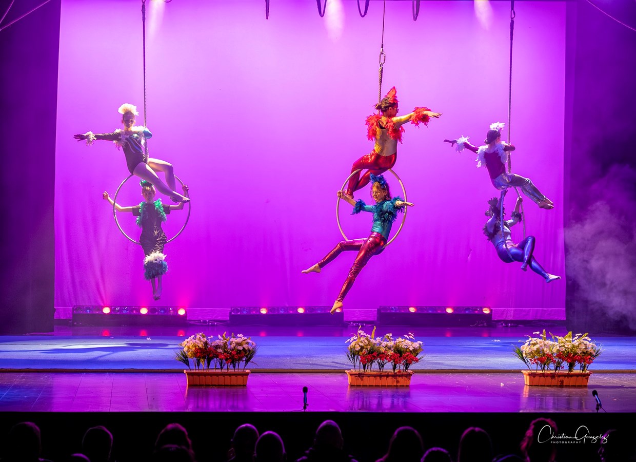 Des numéros spectaculaires pour le 3e spectacle du Festi-Cirque 2024