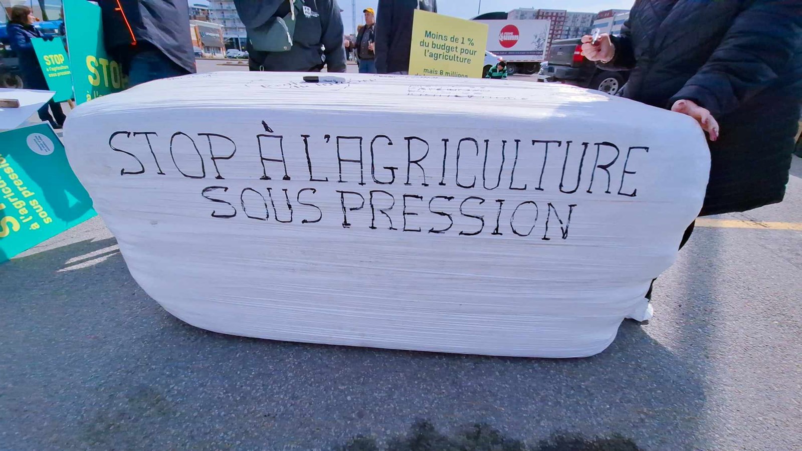 A look back at the demonstration by Vaudreuil-Soulanges agricultural producers