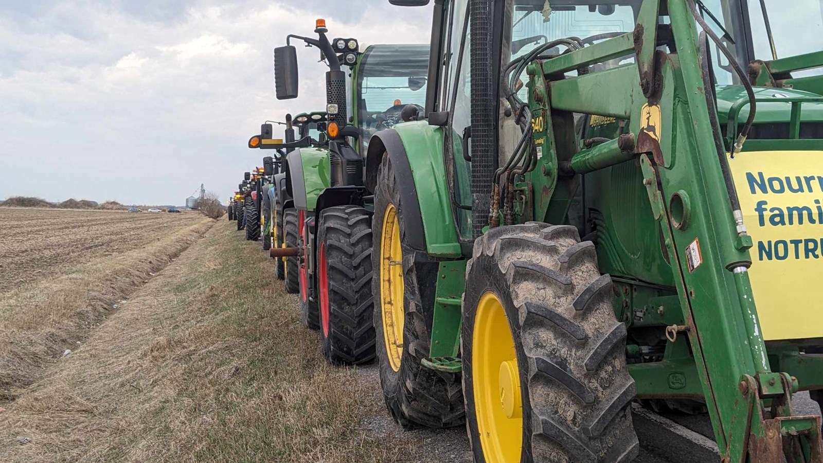 A look back at the demonstration by Vaudreuil-Soulanges agricultural producers