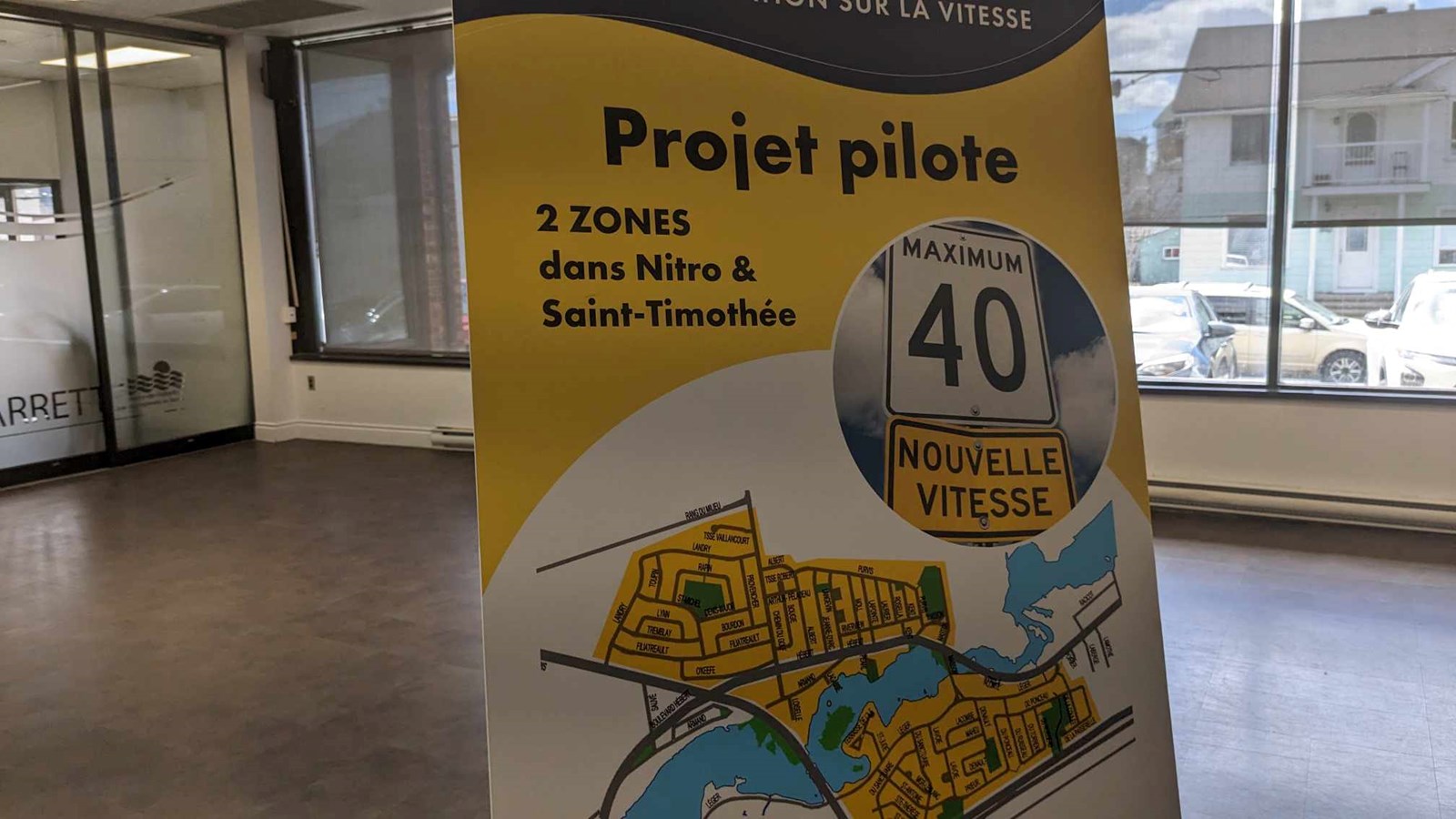 Vitesse: une mesure et un projet-pilote implantés à Salaberry-de-Valleyfield