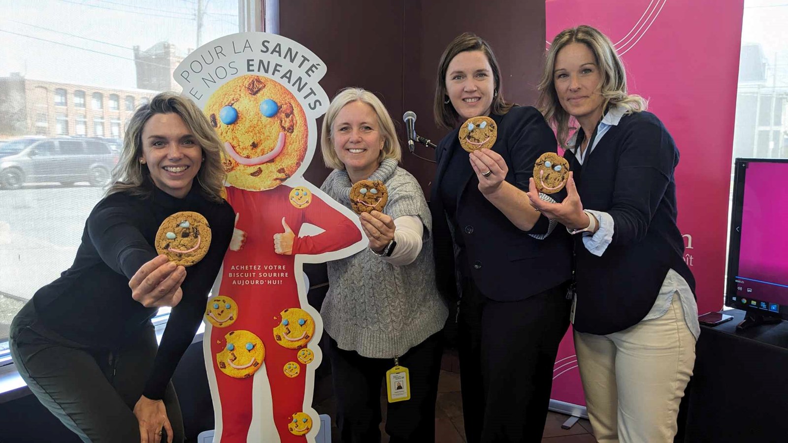 Dégustez un Biscuit Sourire pour soutenir la santé mentale des jeunes d'ici