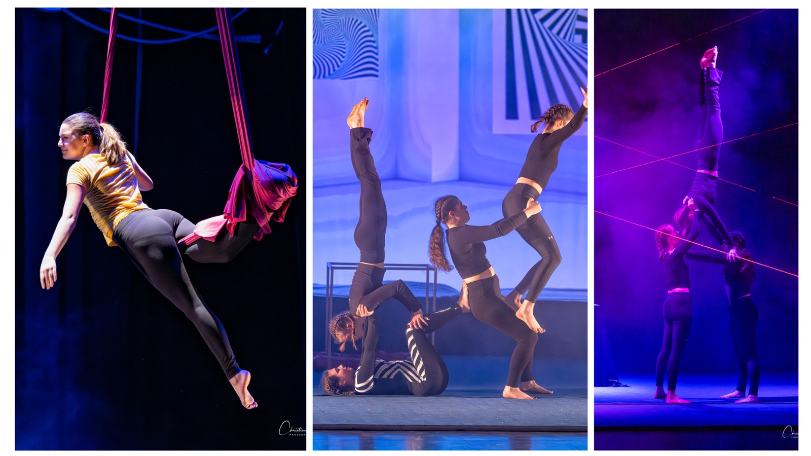 La troupe de cirque des Trois-Lacs en met plein la vue