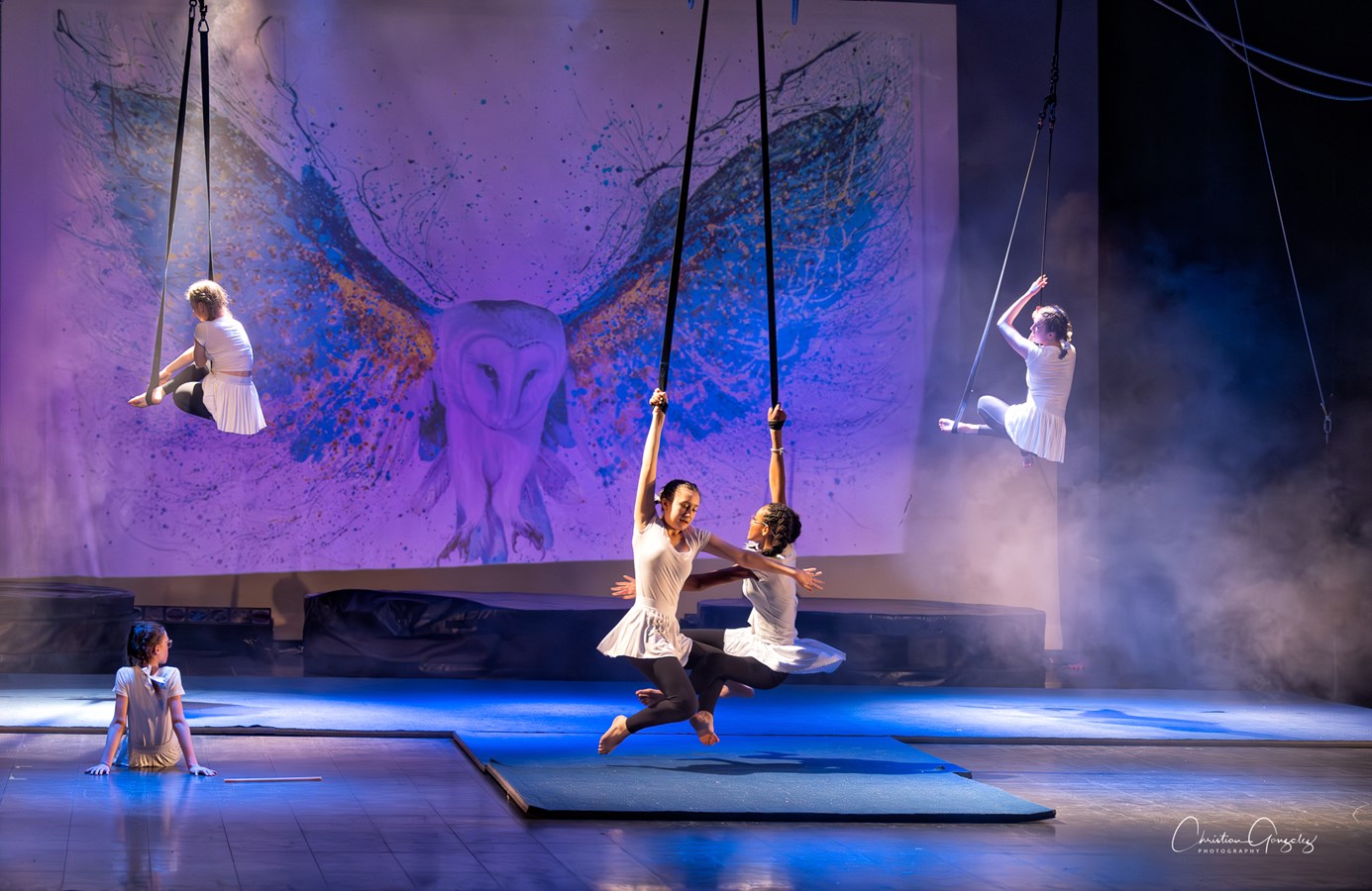 La troupe de cirque des Trois-Lacs en met plein la vue