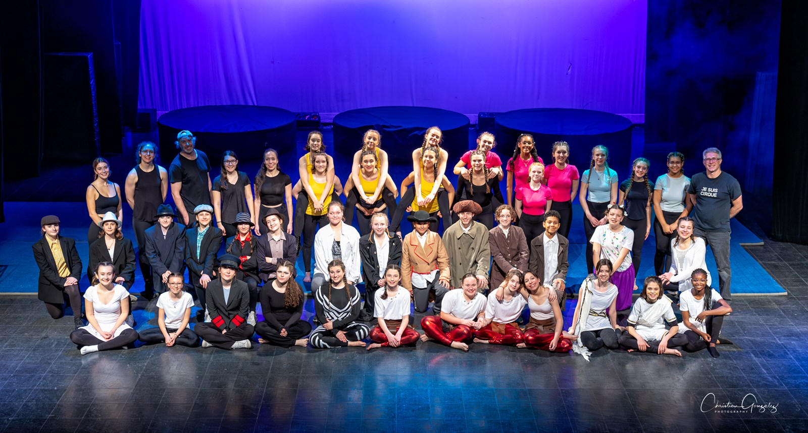 La troupe de cirque des Trois-Lacs en met plein la vue