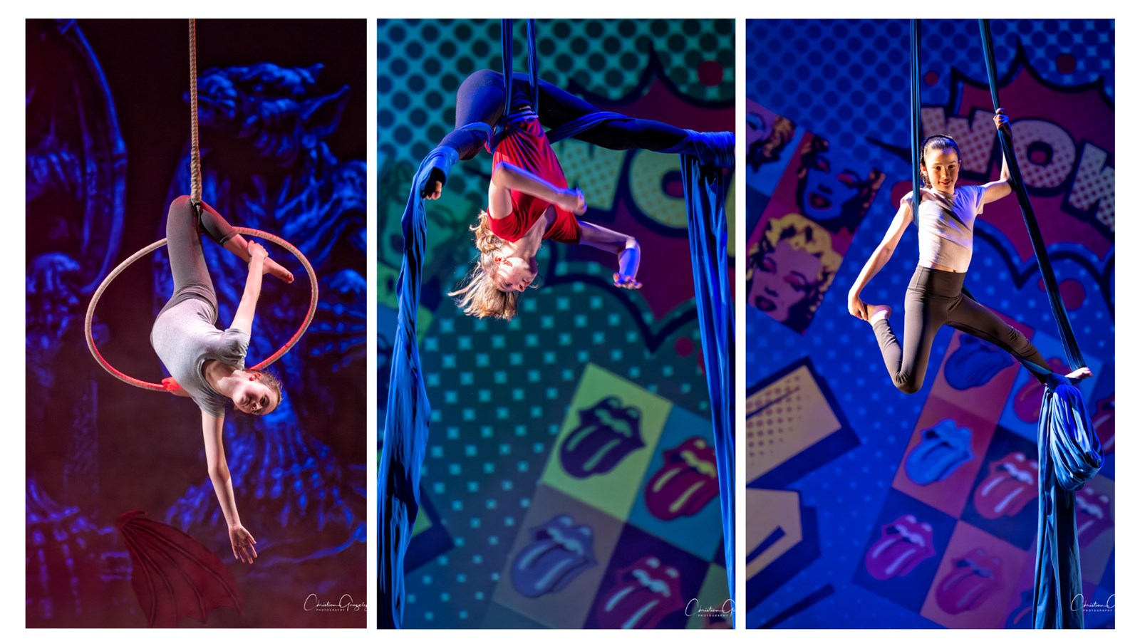 La troupe de cirque des Trois-Lacs en met plein la vue