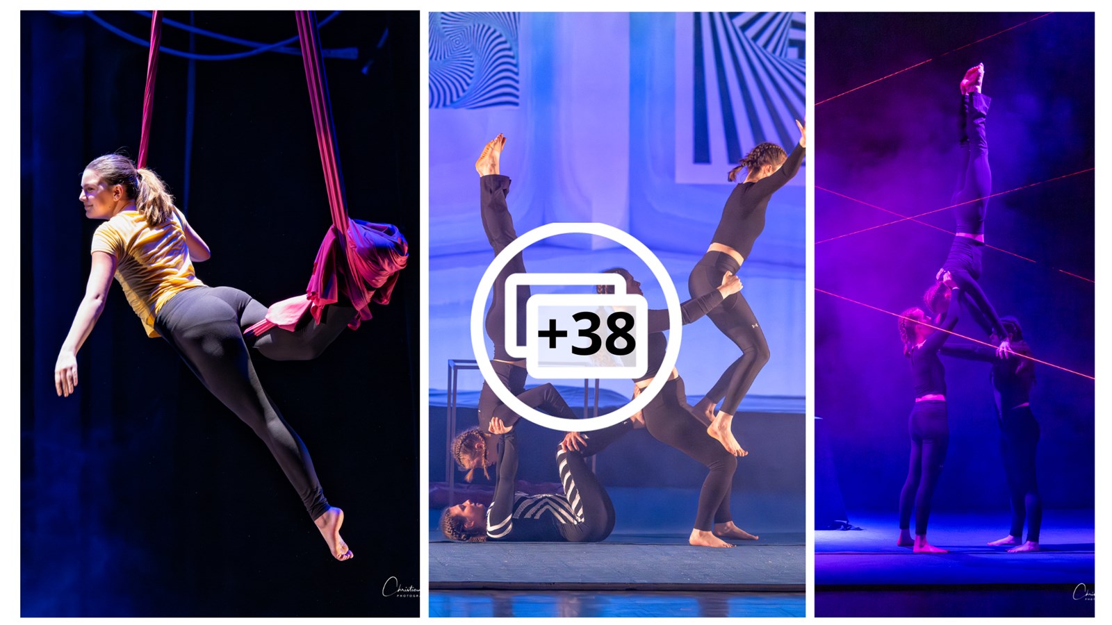 La troupe de cirque des Trois-Lacs en met plein la vue