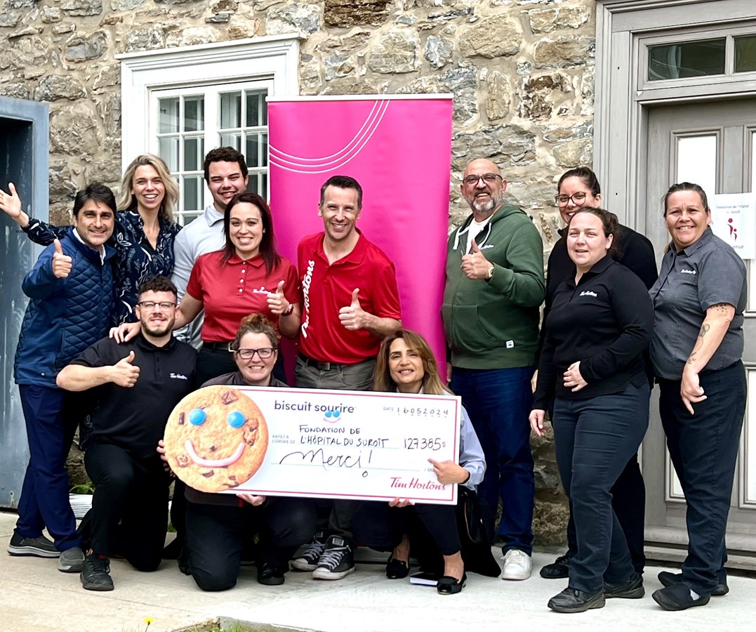 85 000 biscuits sourire vendus dans le cadre de la campagne 2024