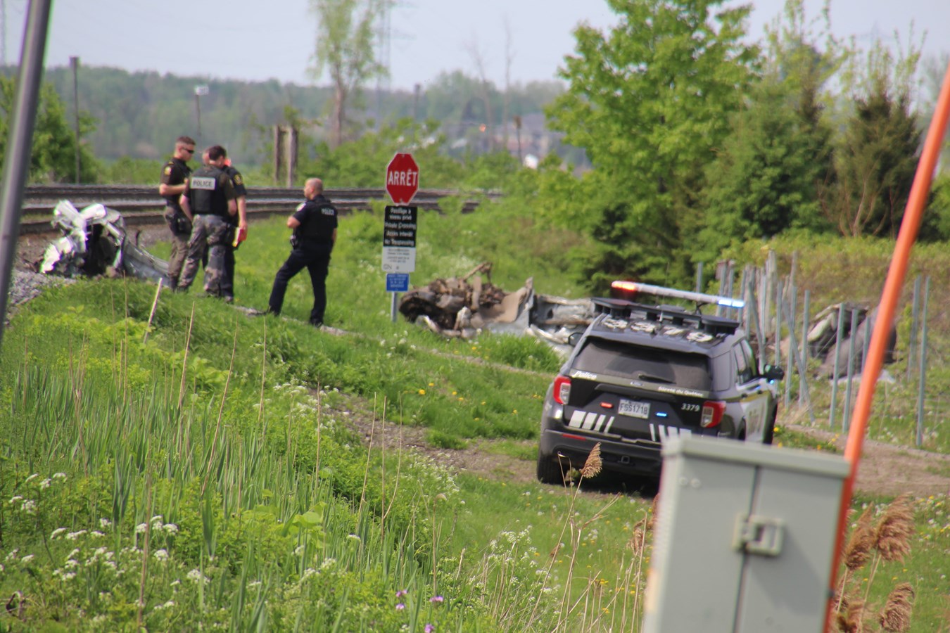 Collision voiture VS train: la victime est au bloc opératoire