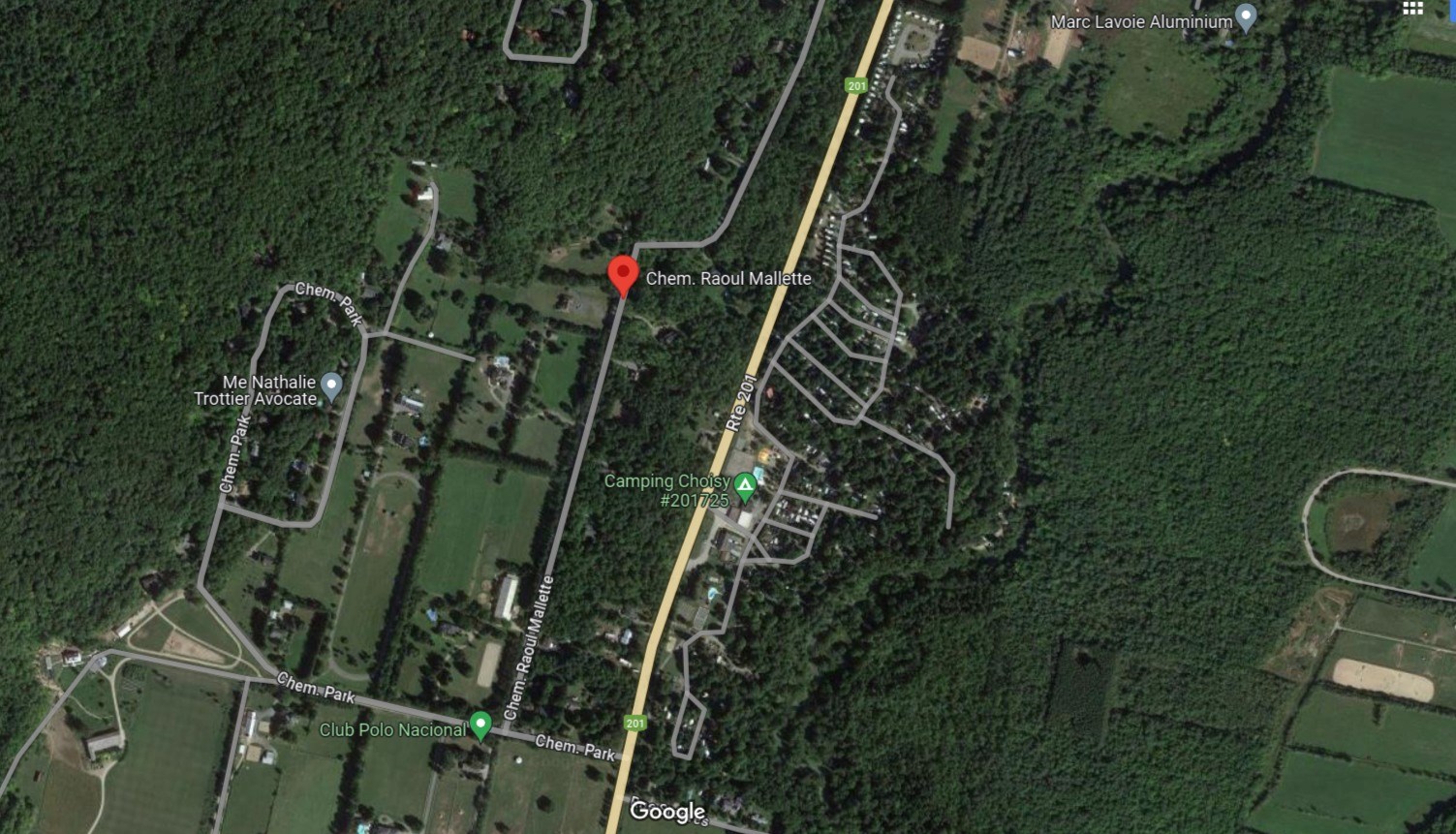 Début des travaux de réfection du chemin Raoul Mallette à Rigaud