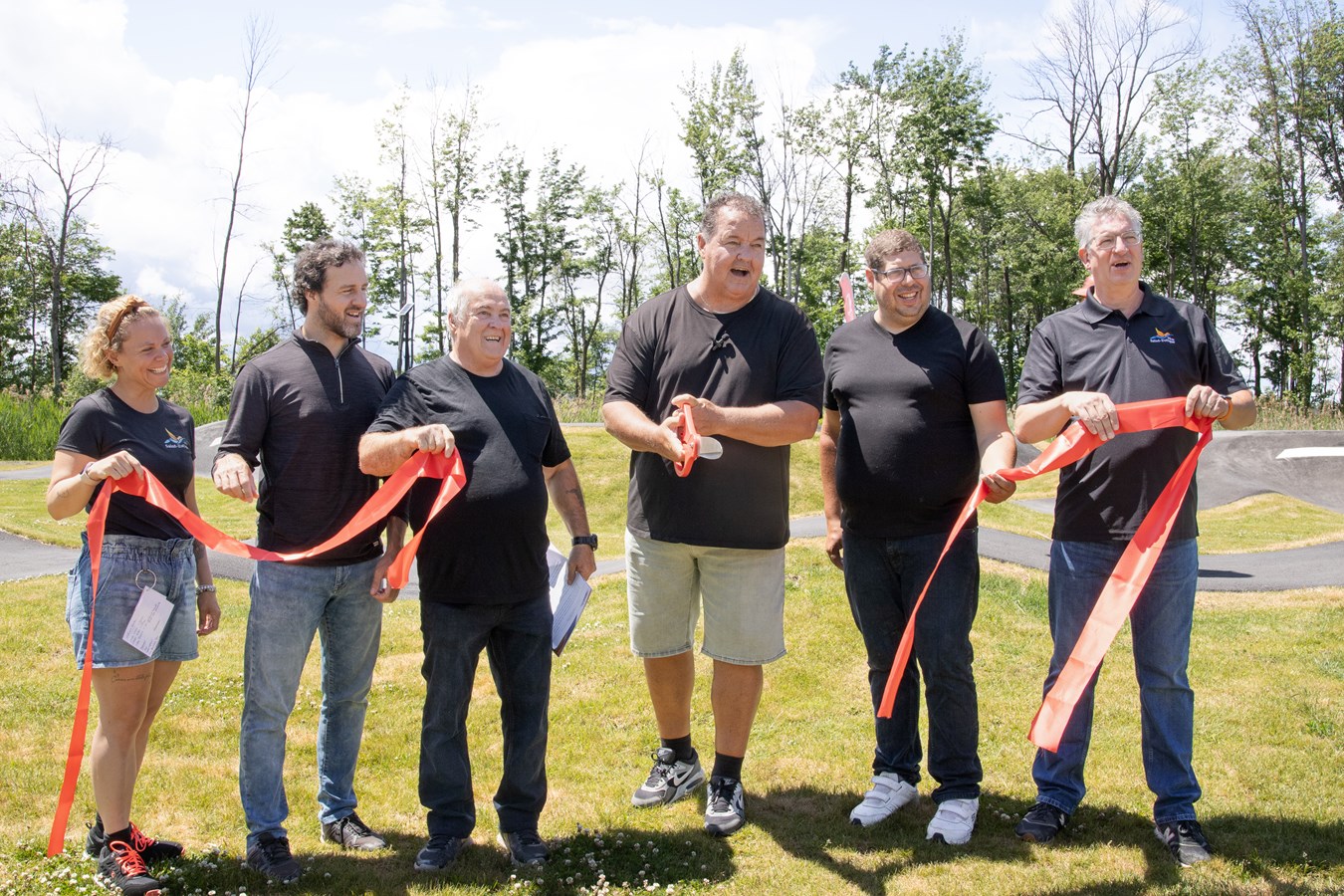 Inauguration du nouveau pumptrack à Saint-Zotique