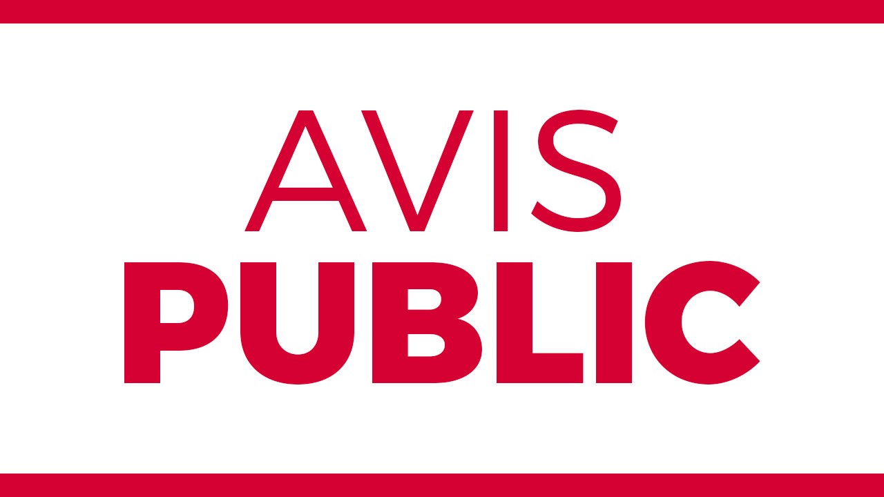 Avis Public | Loi sur les eaux navigables canadiennes