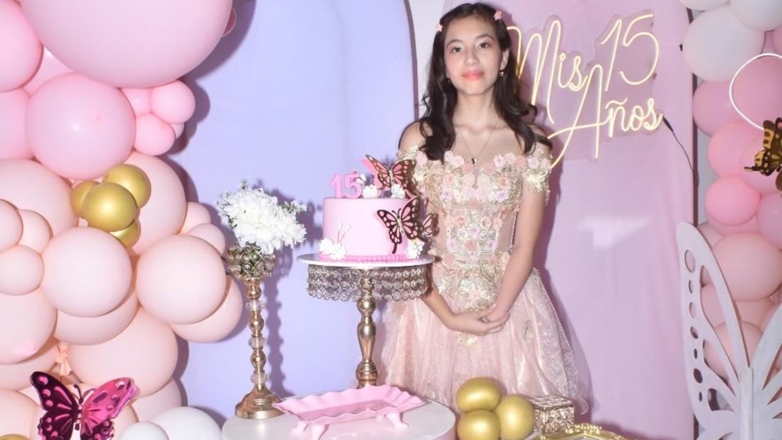 Carolina, a true princess at 15
