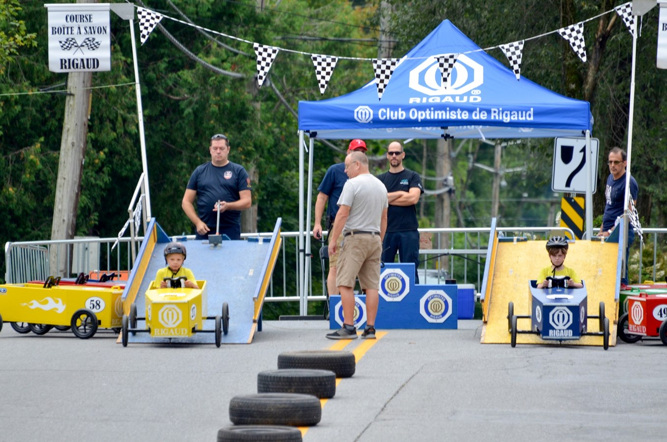 Club Optimiste : 65 participants à la course de boîtes à savon à Rigaud