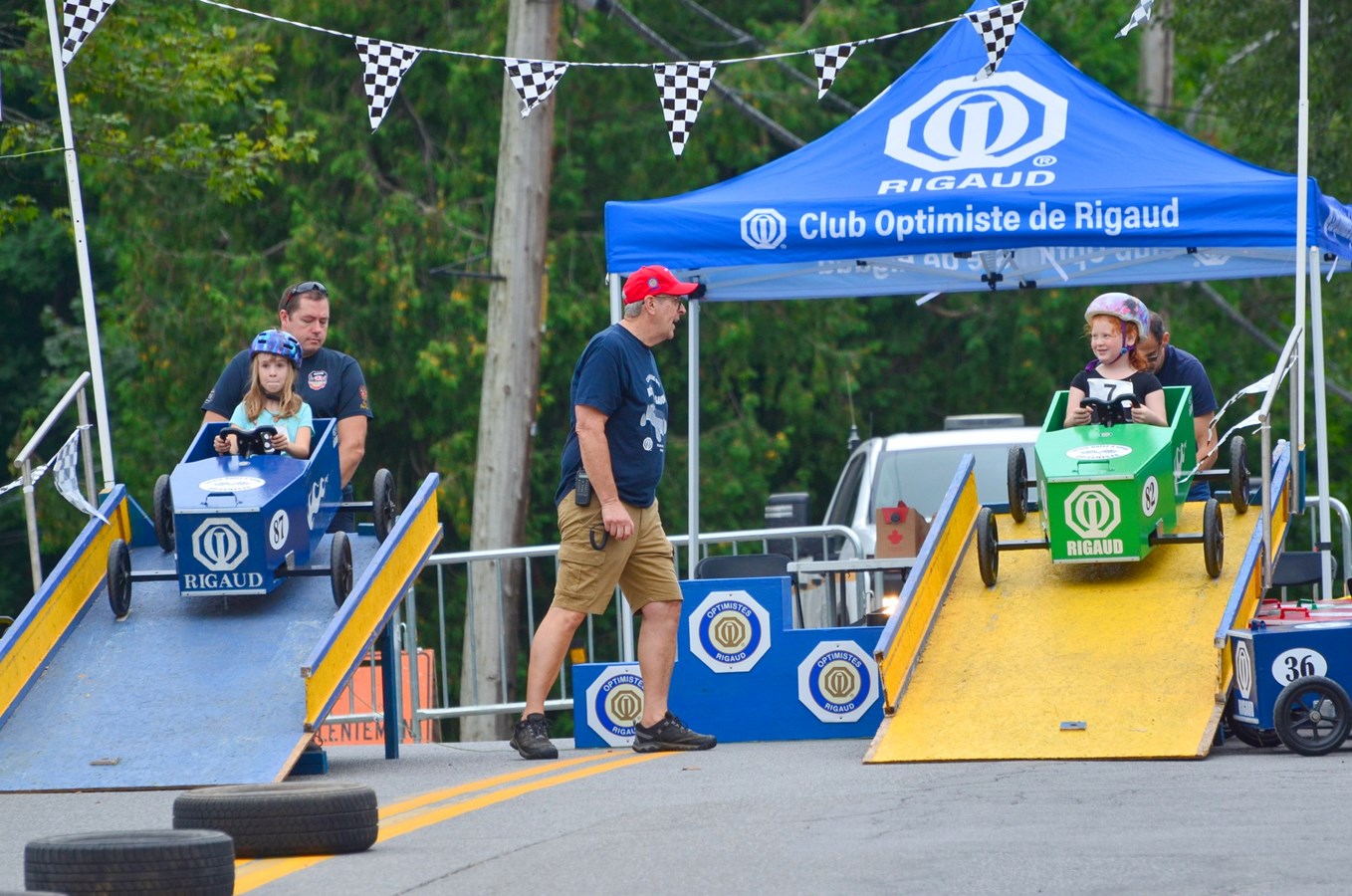 Club Optimiste : 65 participants à la course de boîtes à savon à Rigaud