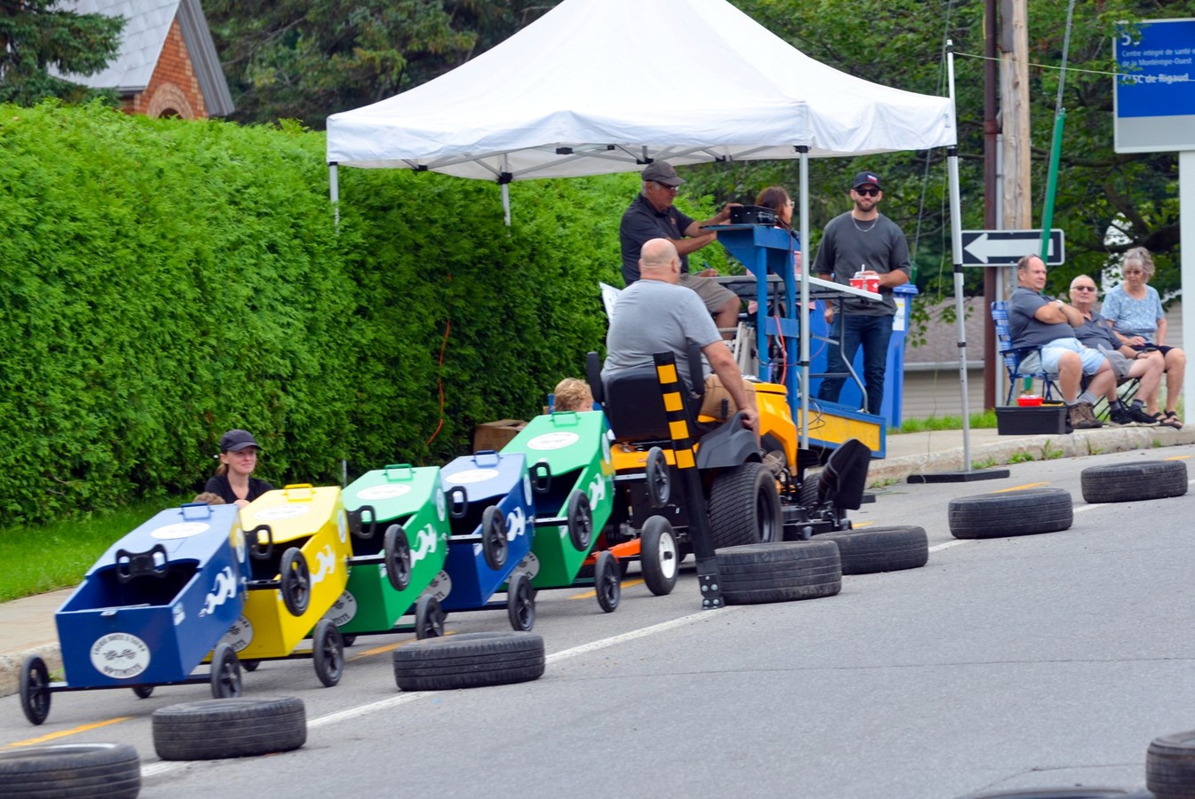 Club Optimiste : 65 participants à la course de boîtes à savon à Rigaud