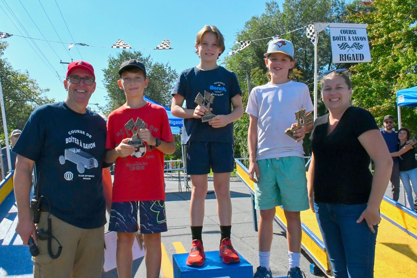 Club Optimiste : 65 participants à la course de boîtes à savon à Rigaud