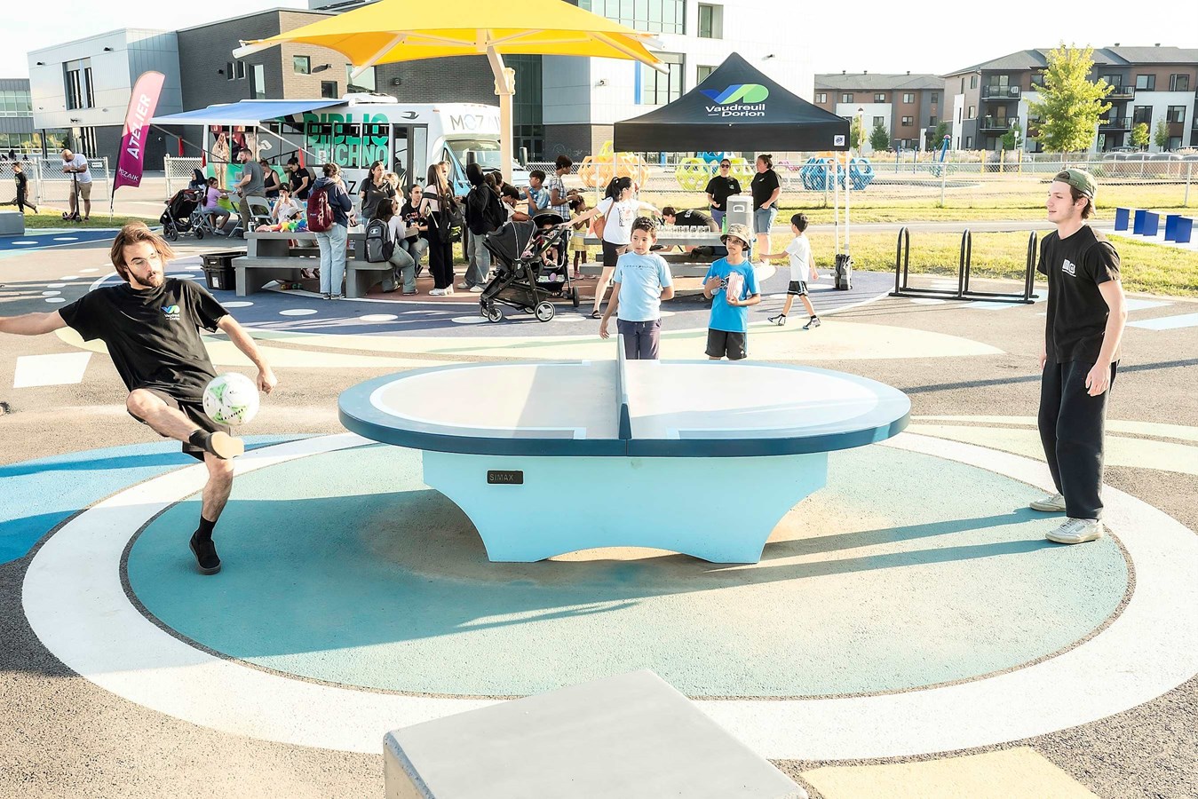 Le parc-école des Quatre-Saisons est inauguré à Vaudreuil-Dorion