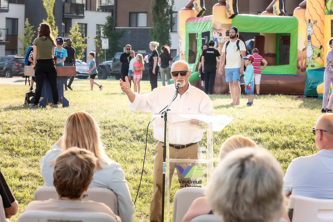Le parc-école des Quatre-Saisons est inauguré à Vaudreuil-Dorion