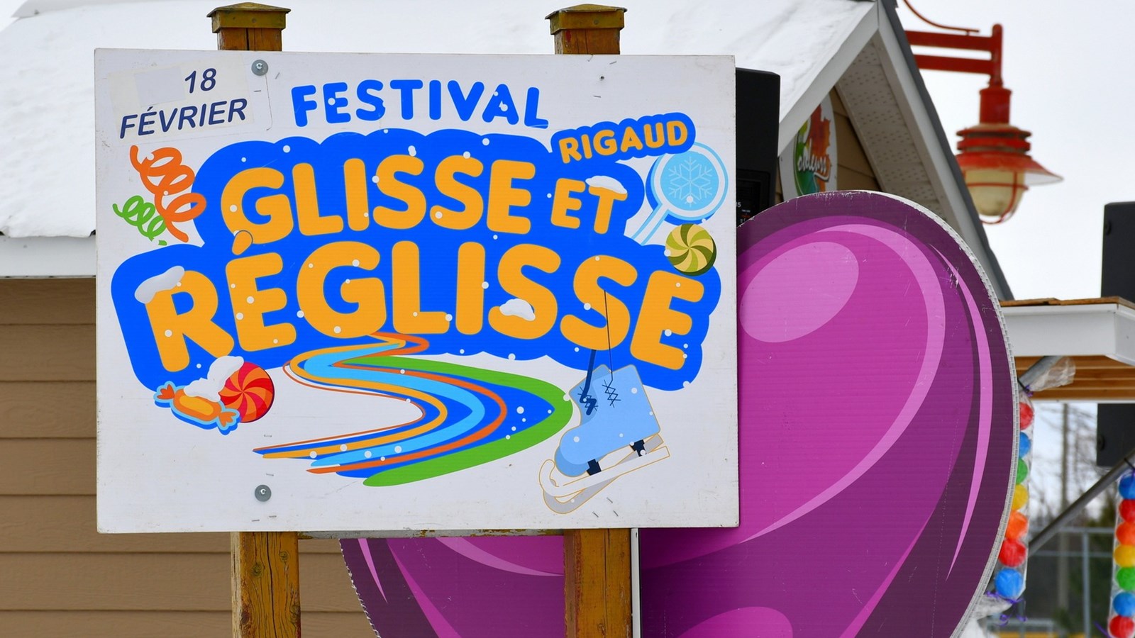 On s'amuse dehors lors de la journée Glisse et Réglisse ce 1er février 