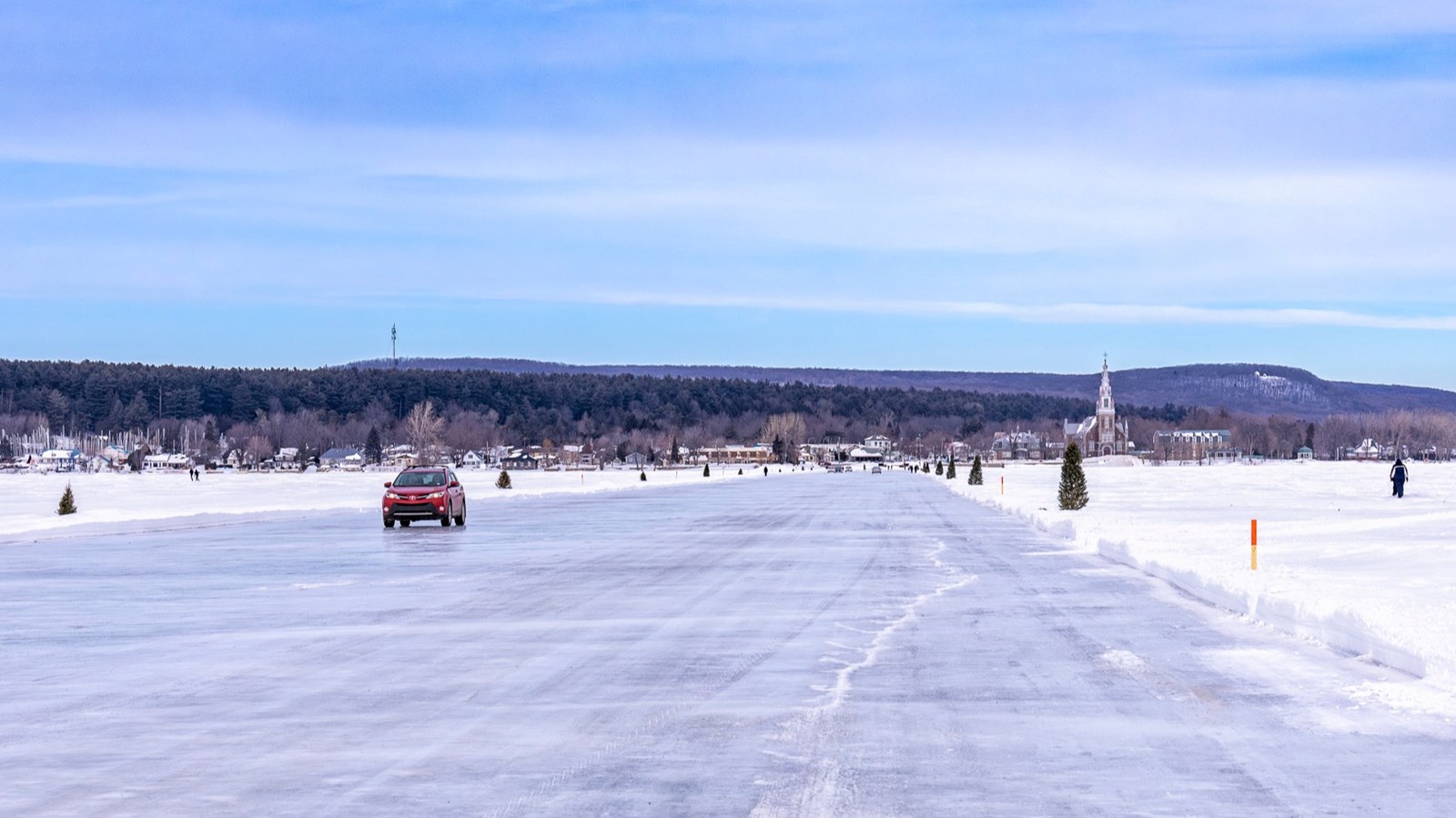 La Traverse sur glace Oka-Hudson est officiellement ouverte