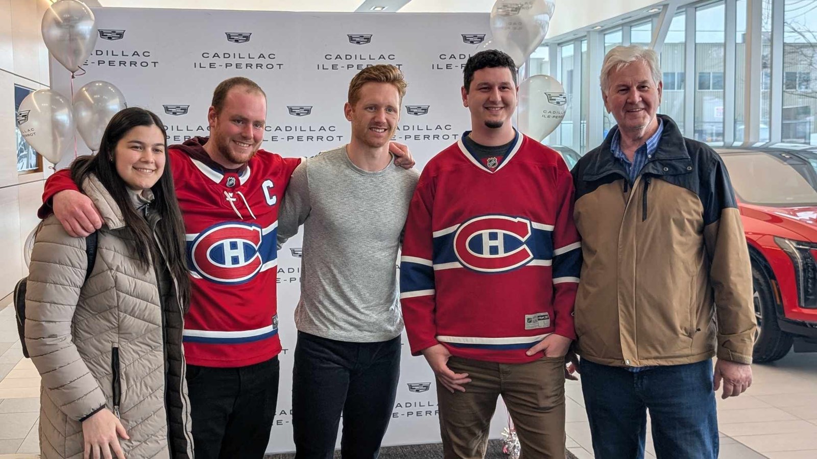 Mike Matheson à la rencontre de ses partisans à l’Île-Perrot