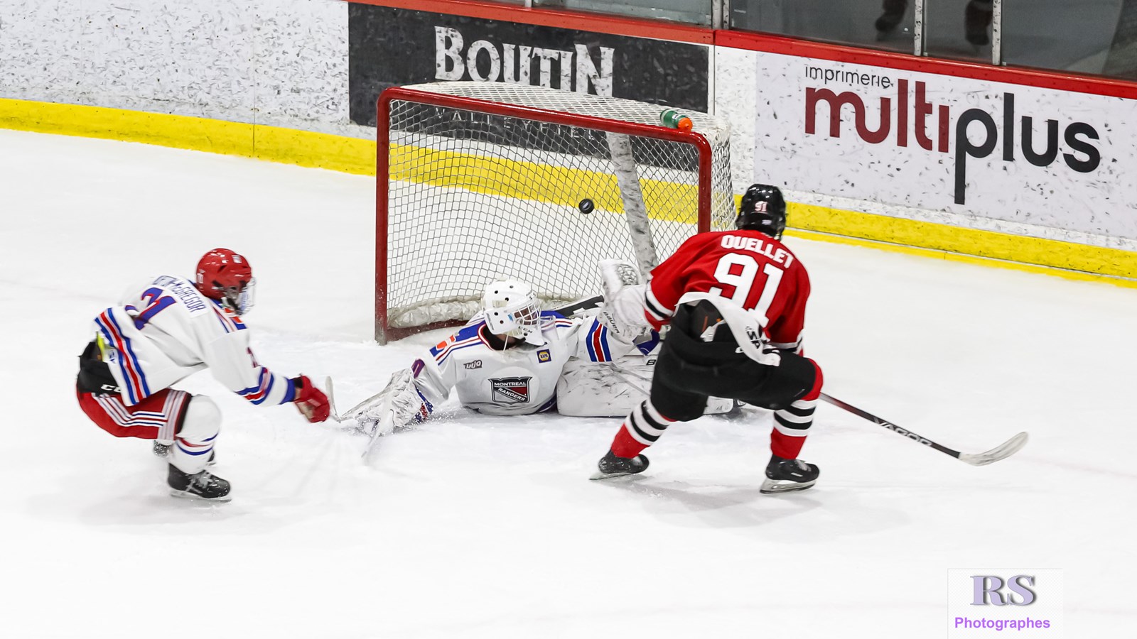 Les Braves de Valleyfield balaient les Rangers de Montréal
