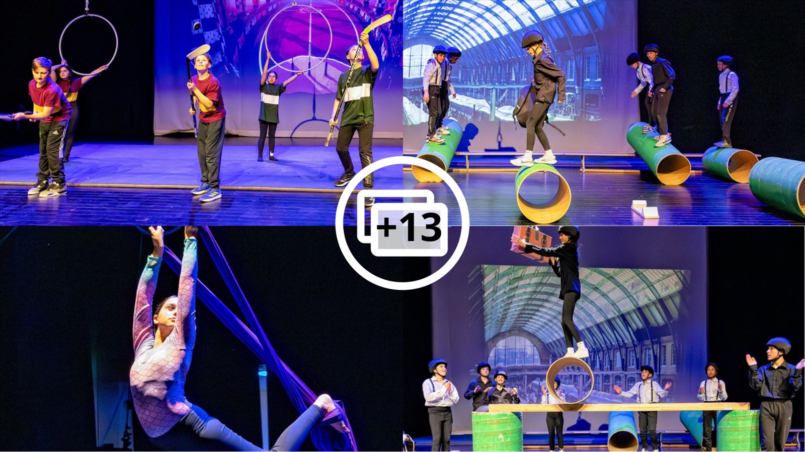 Retour en images sur le premier spectacle du Festi-Cirque en 2025