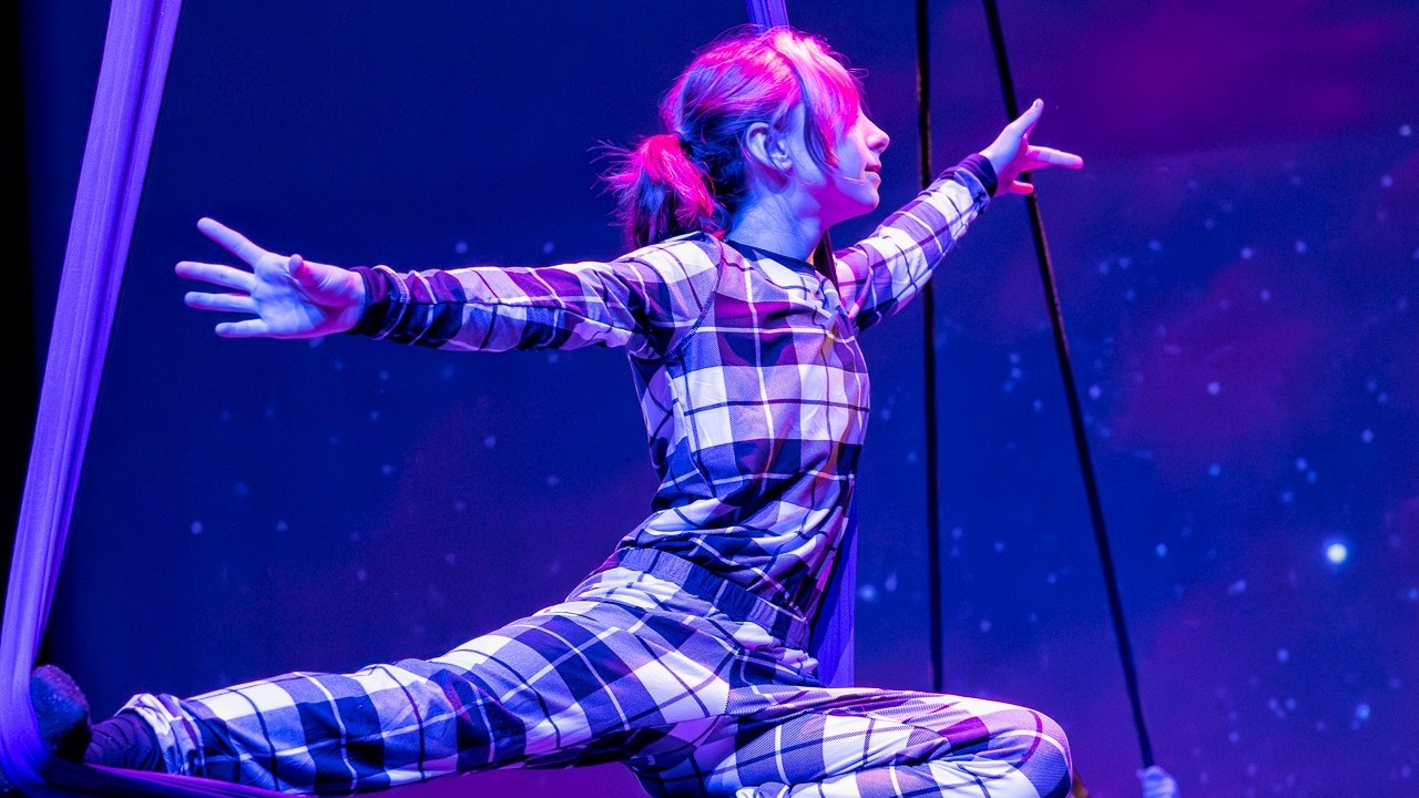 Festi-Cirque: retour en images sur la prestation de l'école du Papillon-Bleu