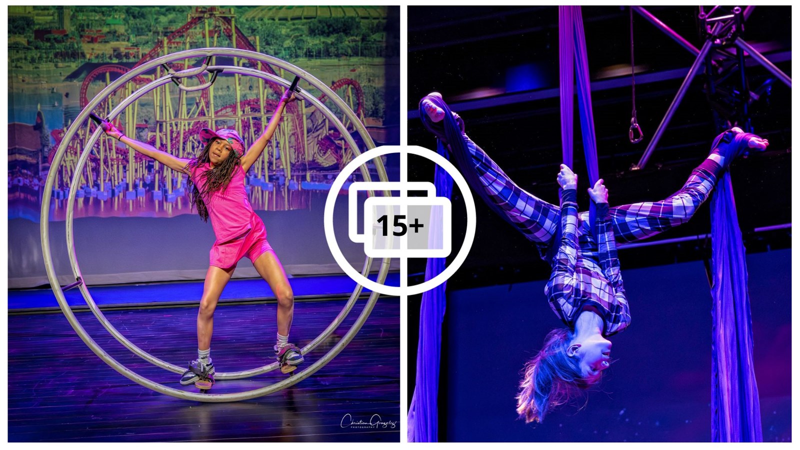 Festi-Cirque: retour en images sur la prestation de l'école du Papillon-Bleu