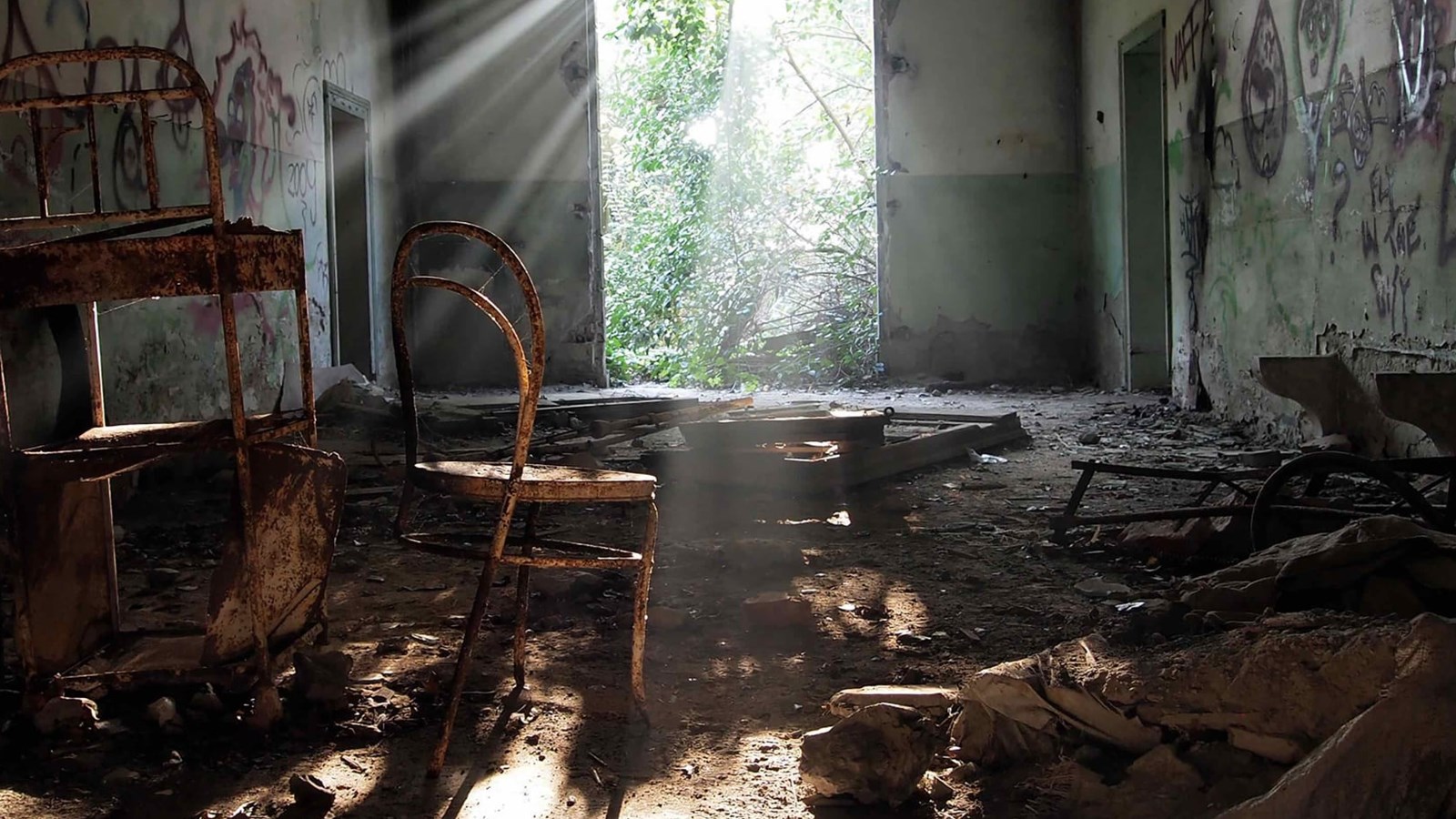 C'est le compte-rendu de la visite de l'artiste sur une île abandonnée près de Venise qui est au coeur de l'exposition Crea Open