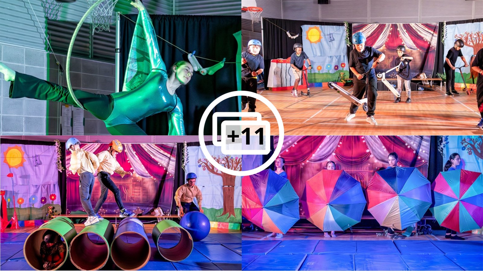 Festi-Cirque: retour en images sur le spectacle de Notre-Dame-de-Lorette 