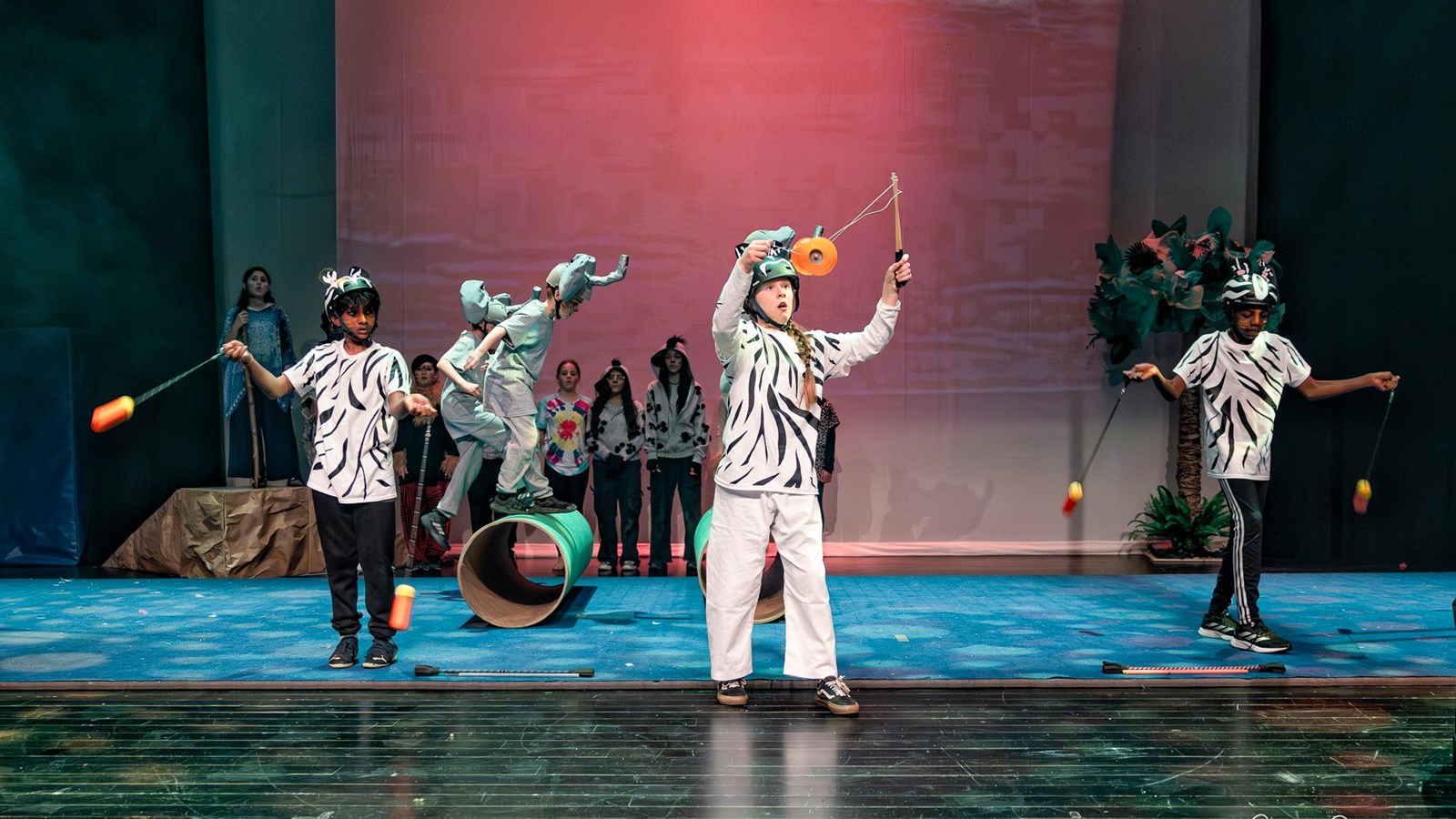 Festi-Cirque: Retour en images sur le spectacle de l'école Harwood 
