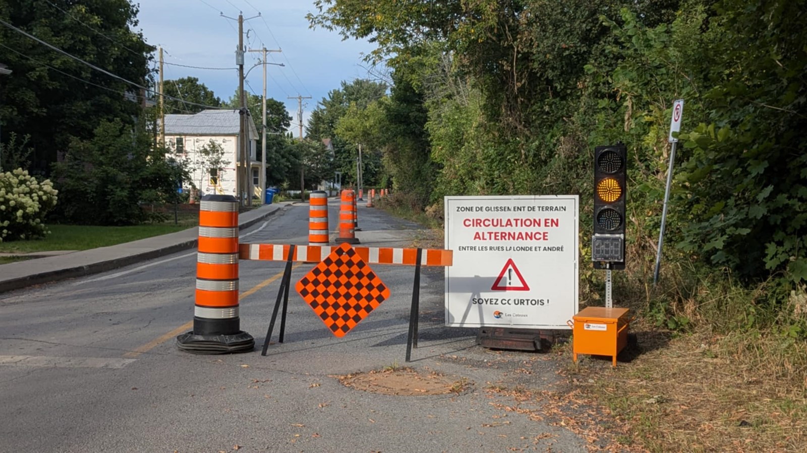 Rue Lippé; Les Coteaux adopte un règlement d'emprunt de 7,5 M $