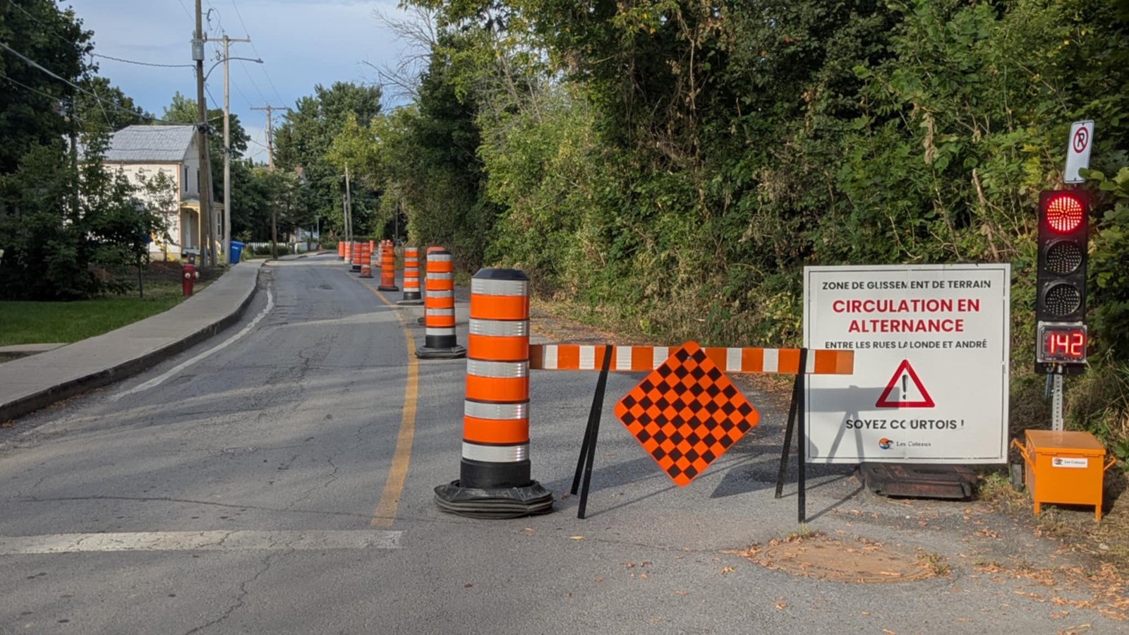 Rue Lippé; Les Coteaux adopte un règlement d'emprunt de 7,5 M $