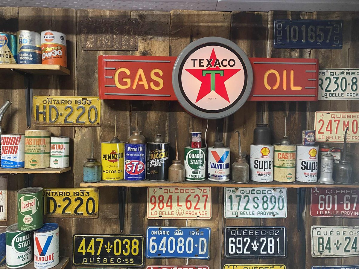 Un garage de collectionneur