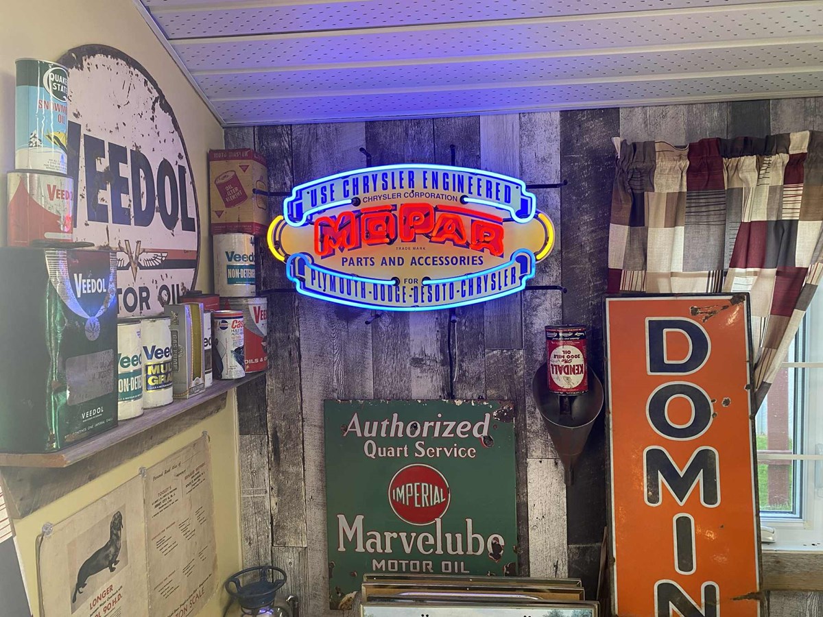 Un garage de collectionneur