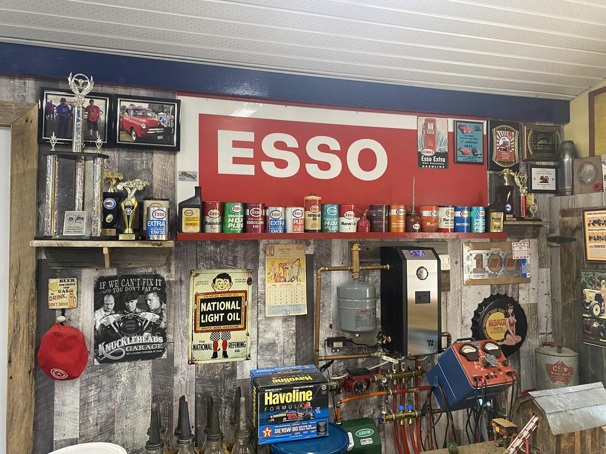 Un garage de collectionneur
