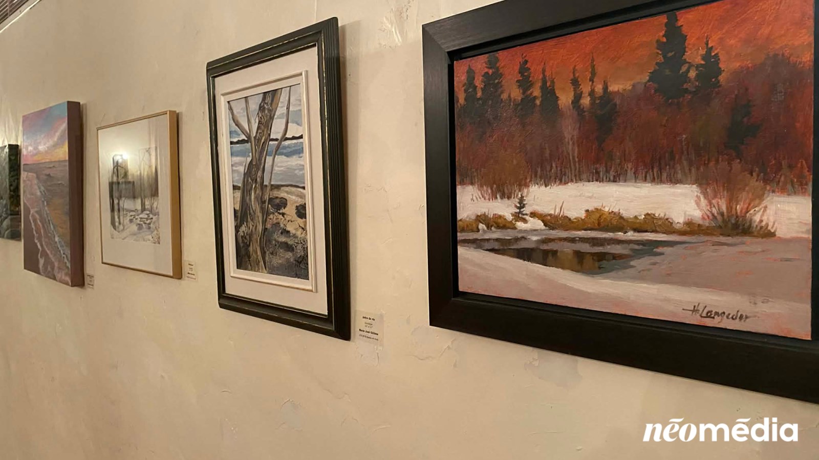 Vernissage de l'exposition Entre-Nous à la Maison Trestler