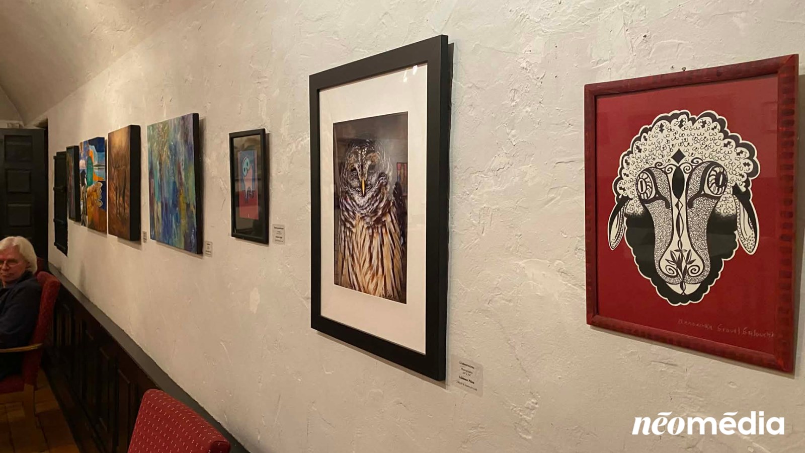 Vernissage de l'exposition Entre-Nous à la Maison Trestler