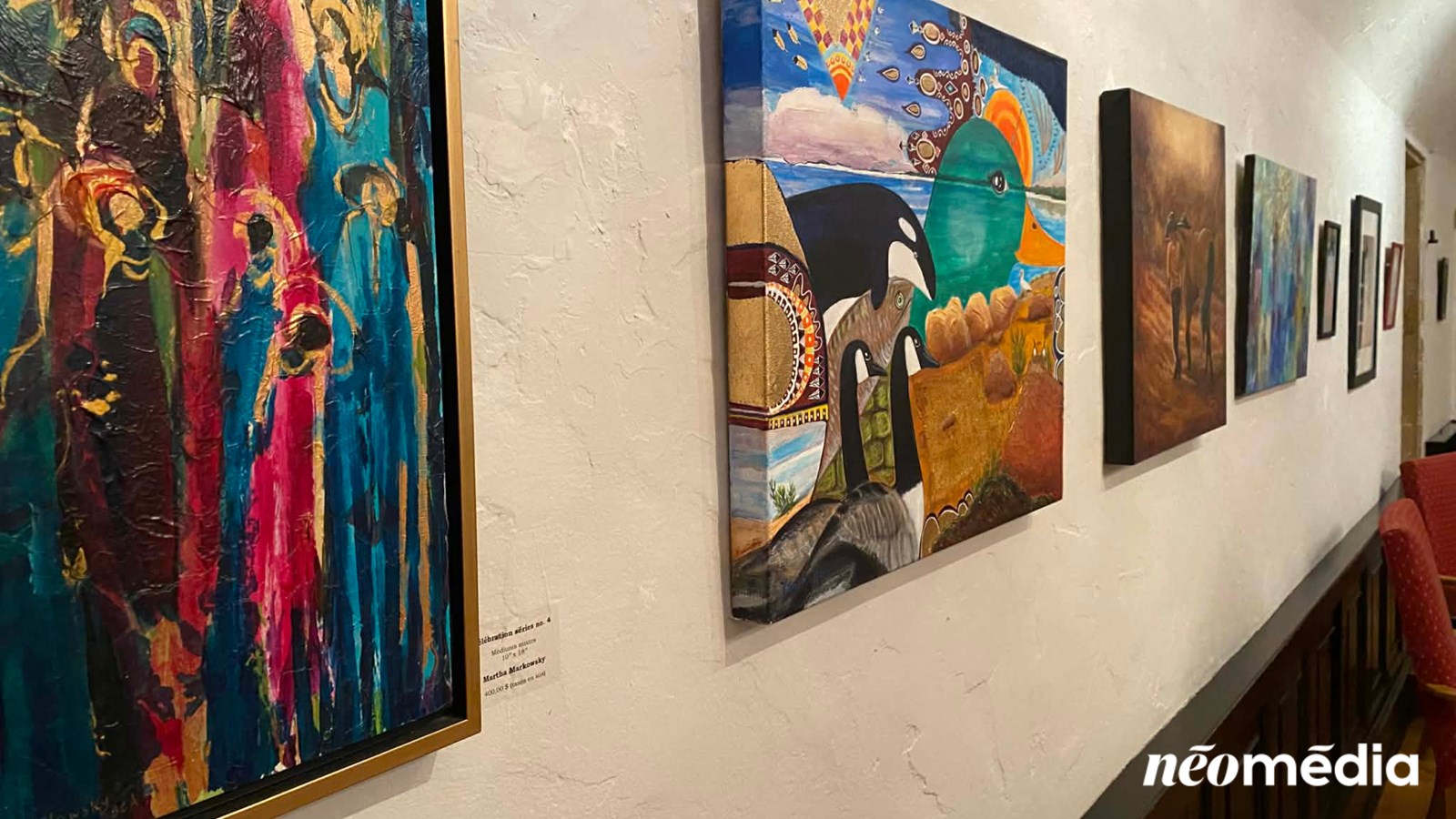 Vernissage de l'exposition Entre-Nous à la Maison Trestler