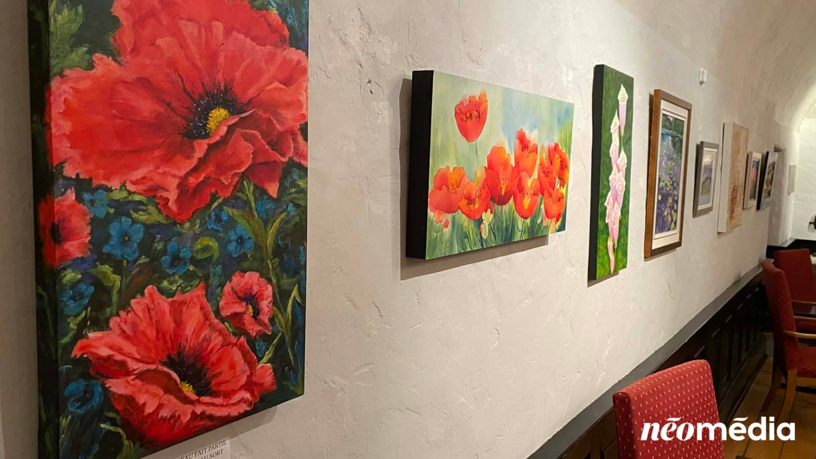Vernissage de l'exposition Entre-Nous à la Maison Trestler