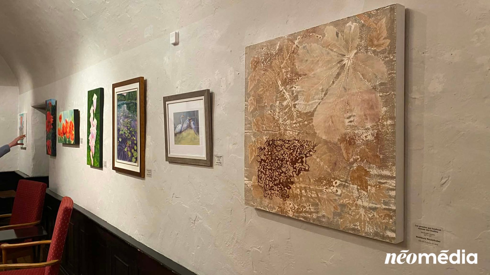 Vernissage de l'exposition Entre-Nous à la Maison Trestler