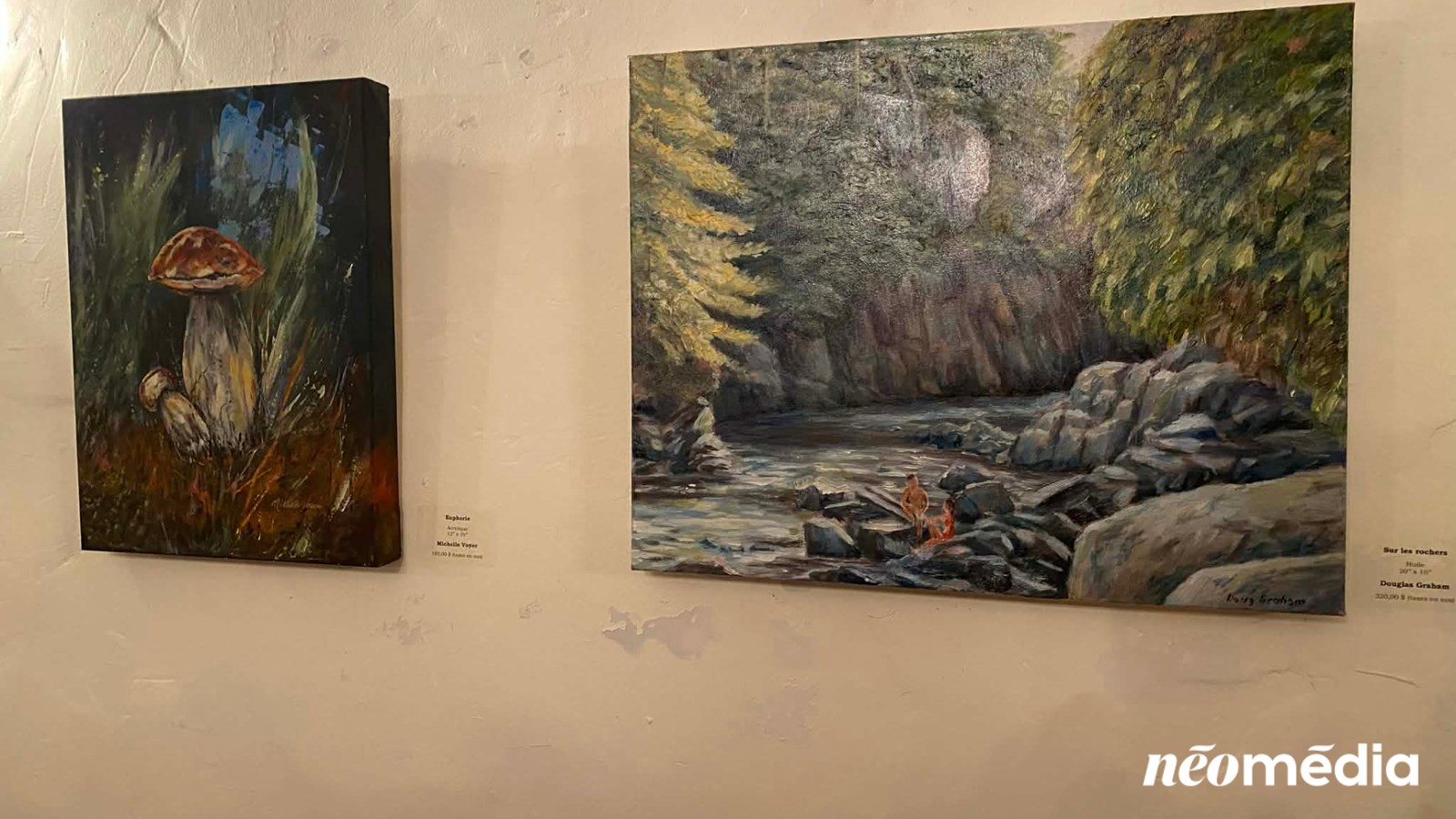 Vernissage de l'exposition Entre-Nous à la Maison Trestler