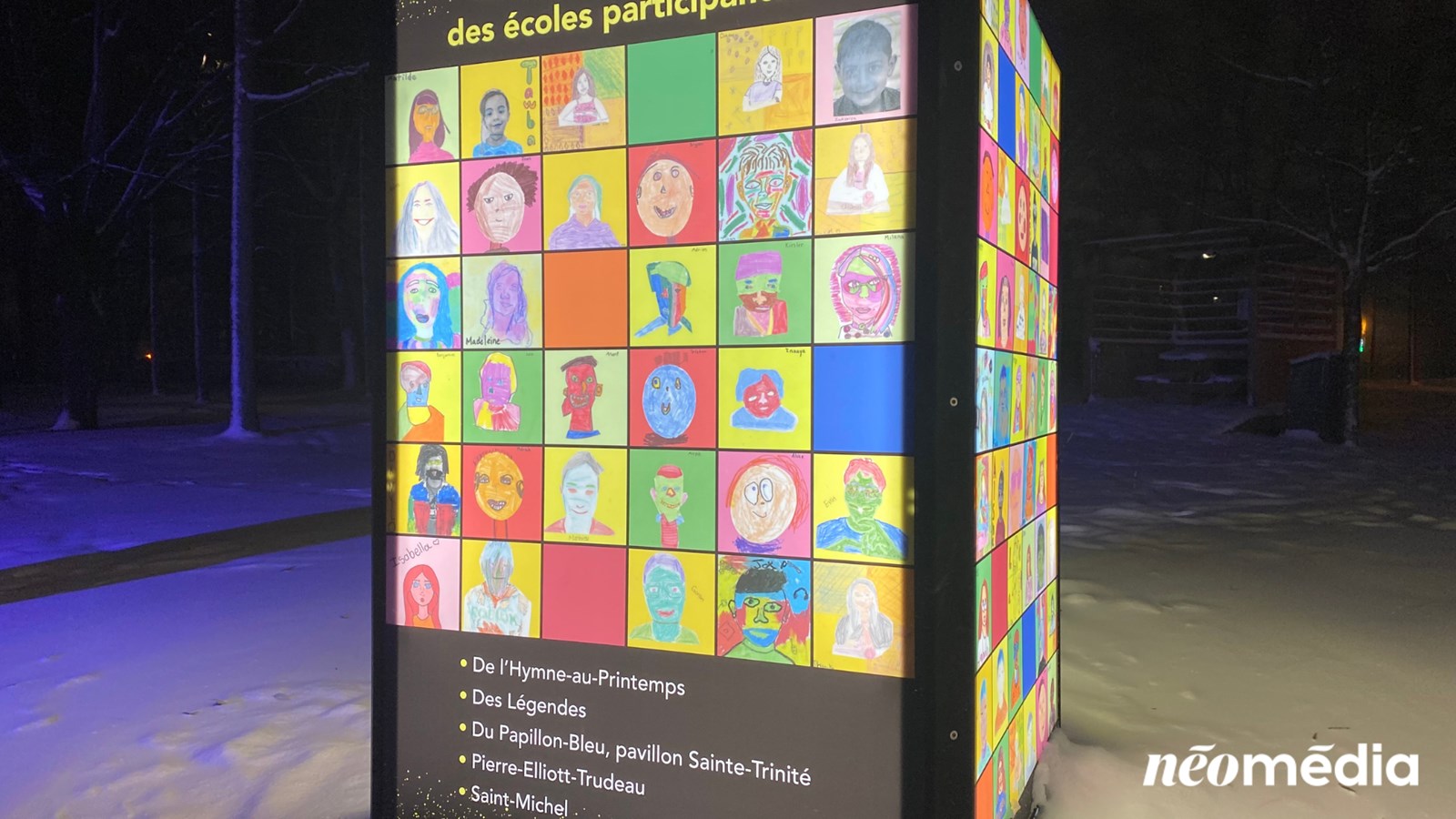 Lumin'Art: les années 80 en vedette au parc 405 de Vaudreuil-Dorion