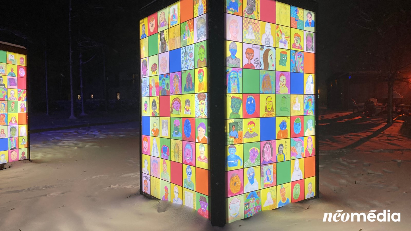 Lumin'Art: les années 80 en vedette au parc 405 de Vaudreuil-Dorion