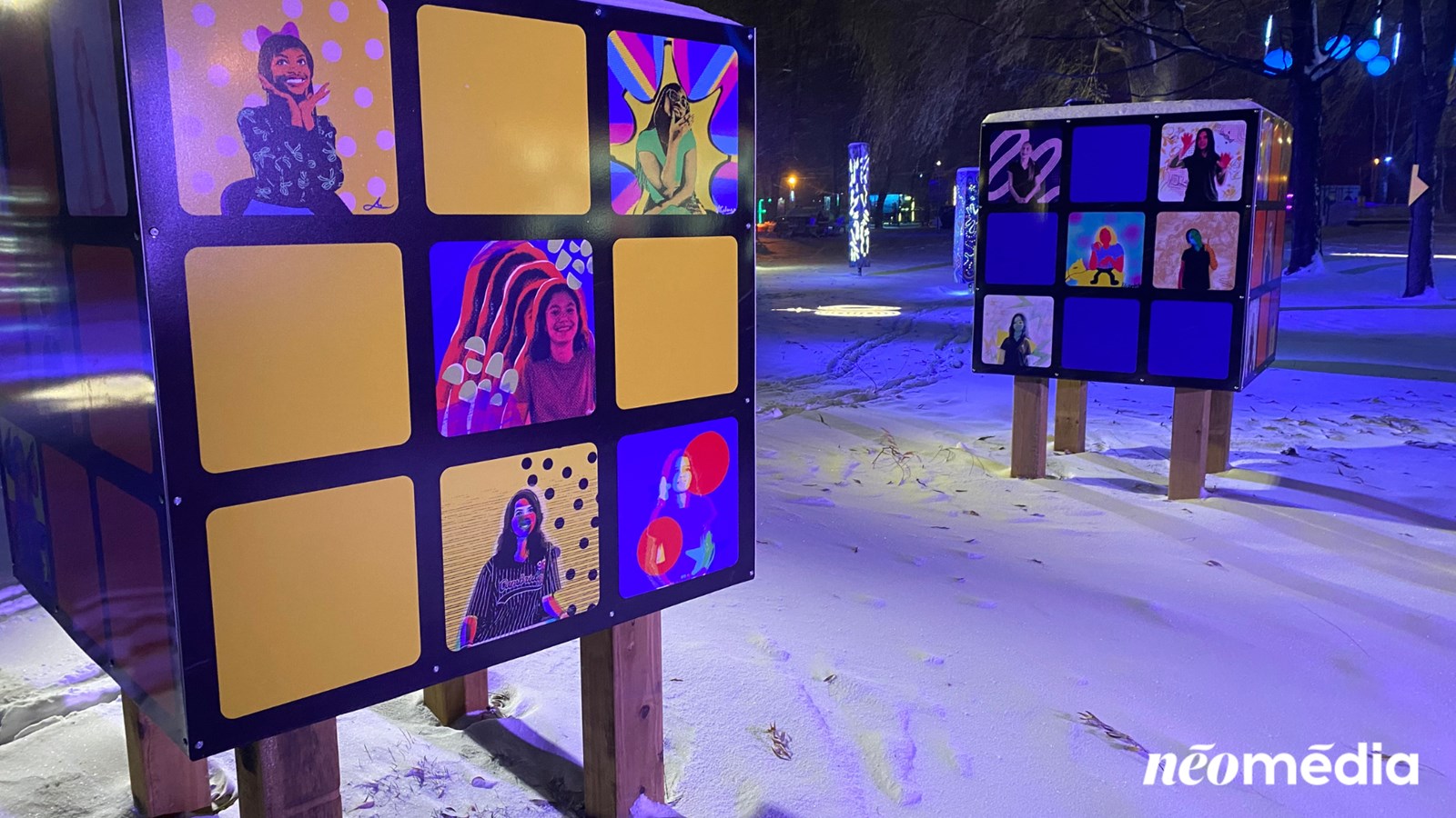 Lumin'Art: les années 80 en vedette au parc 405 de Vaudreuil-Dorion