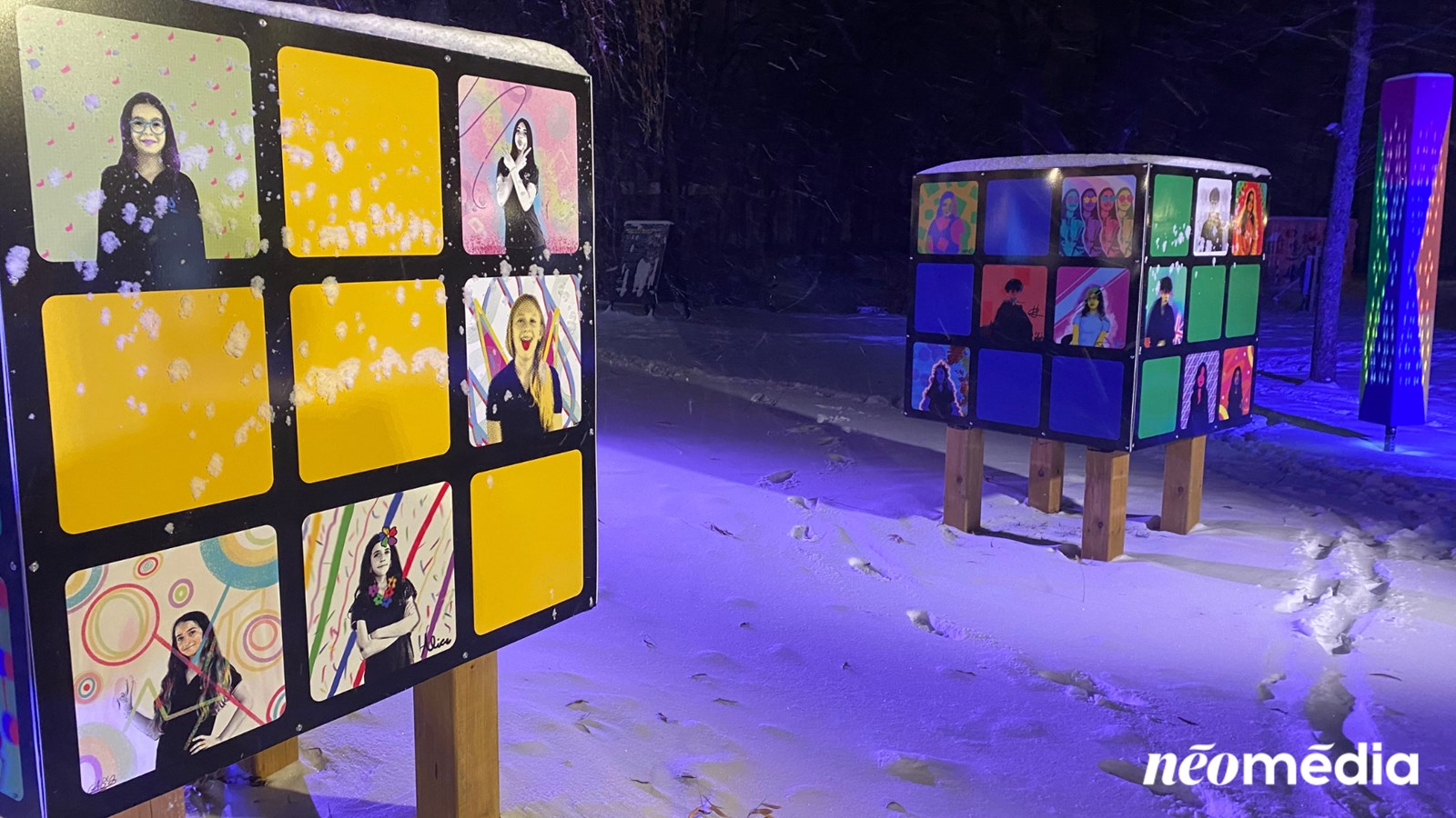 Lumin'Art: les années 80 en vedette au parc 405 de Vaudreuil-Dorion