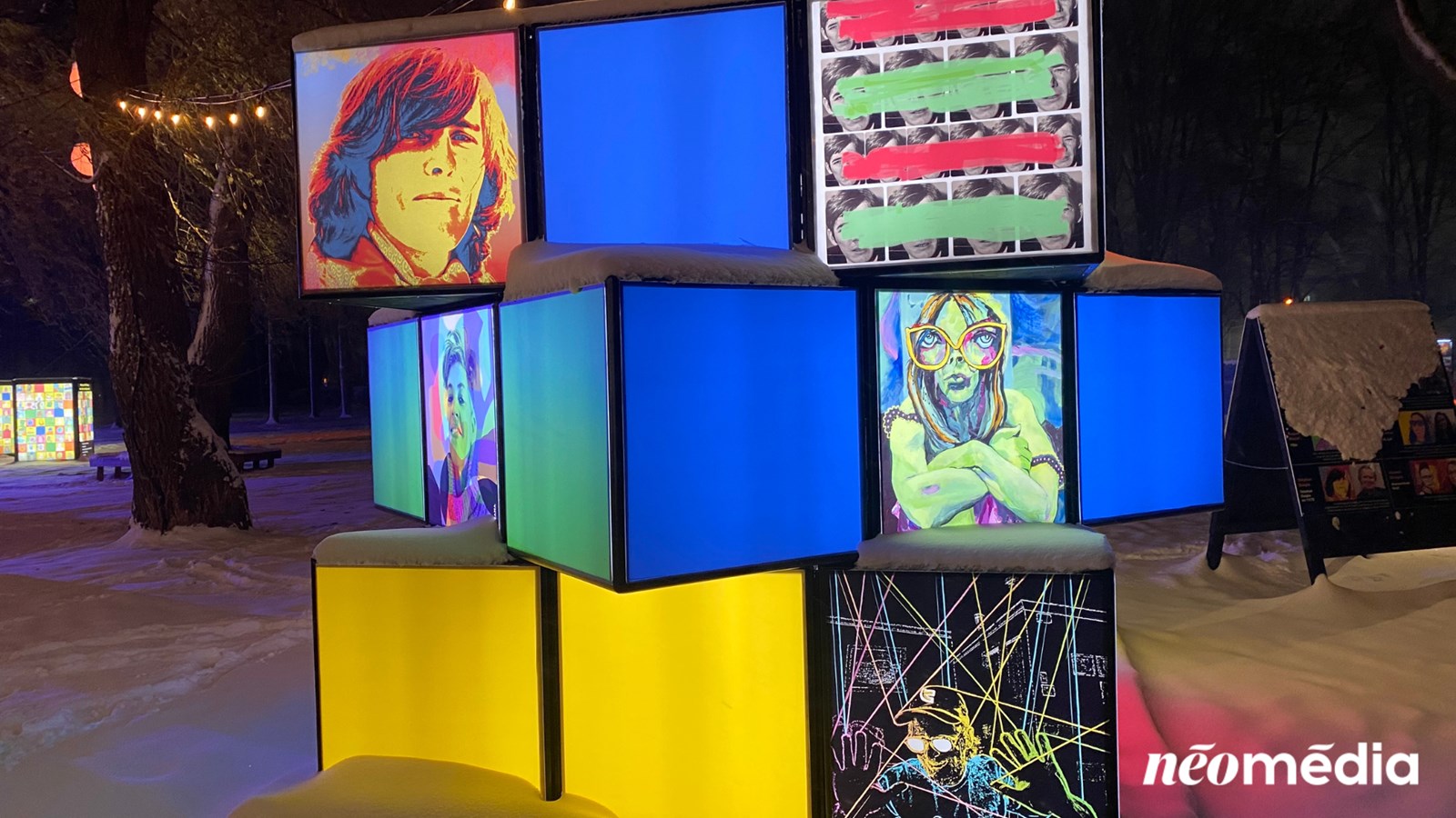 Lumin'Art: les années 80 en vedette au parc 405 de Vaudreuil-Dorion