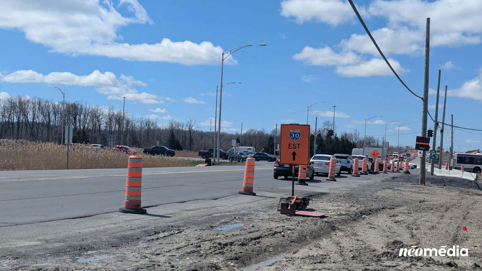Des accès de l'A-30 fermés pour la fin de semaine