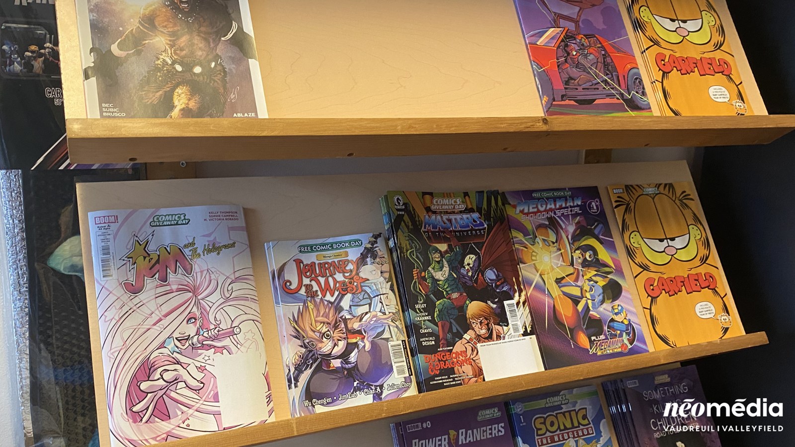Une journée bien spéciale au Comic shop du jour
